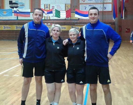 DOBOJ: Vesna Ostojić i Vanja Simić, prvi ženski sudijski par