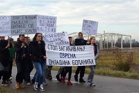 DOBOJ: Građani protiv izgradnje postrojenja za pirolizu otpadnih guma