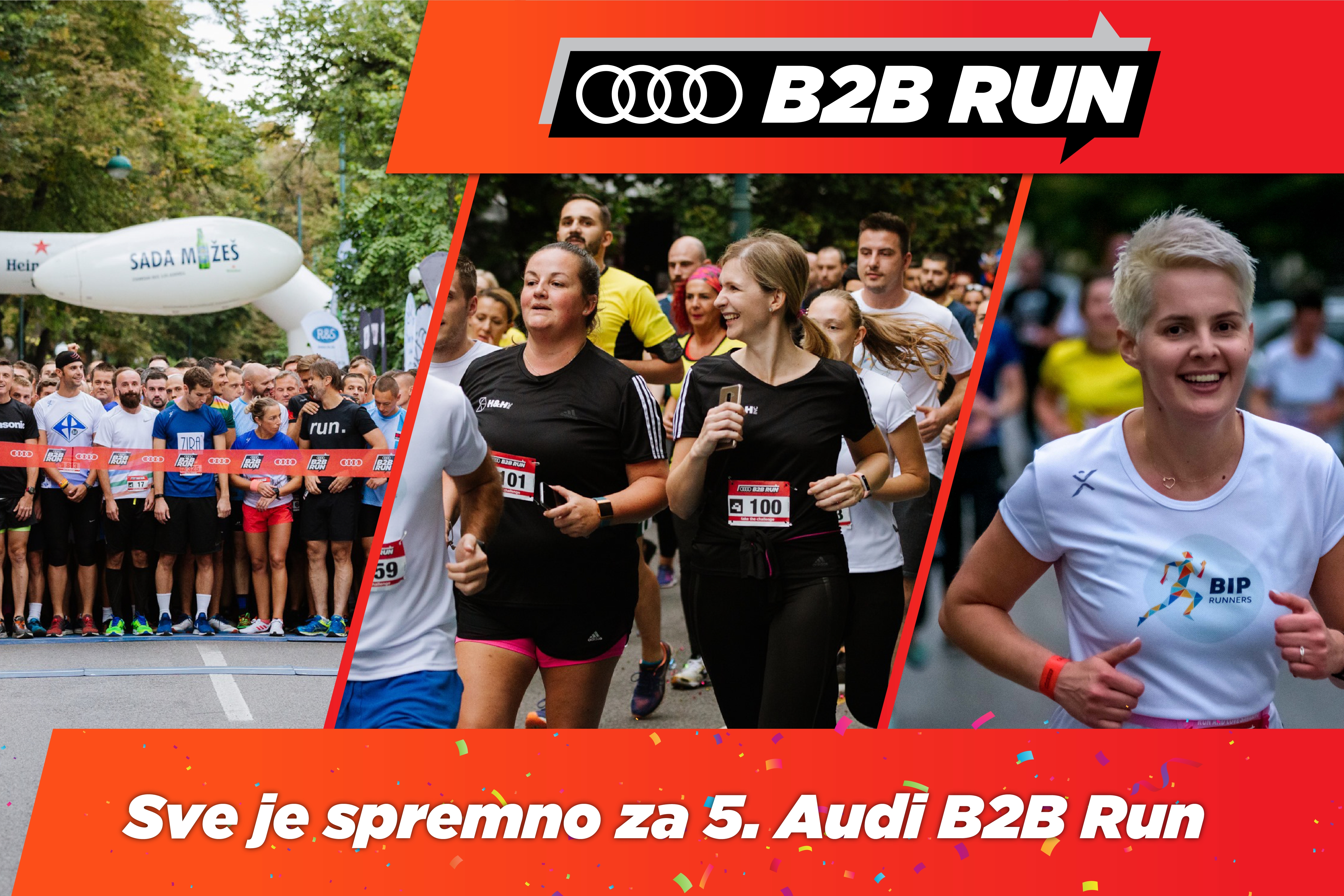 VIŠE OD 1.700 UČESNIKA Sve je spremno za 5. izdanje Audi B2B Run utrke