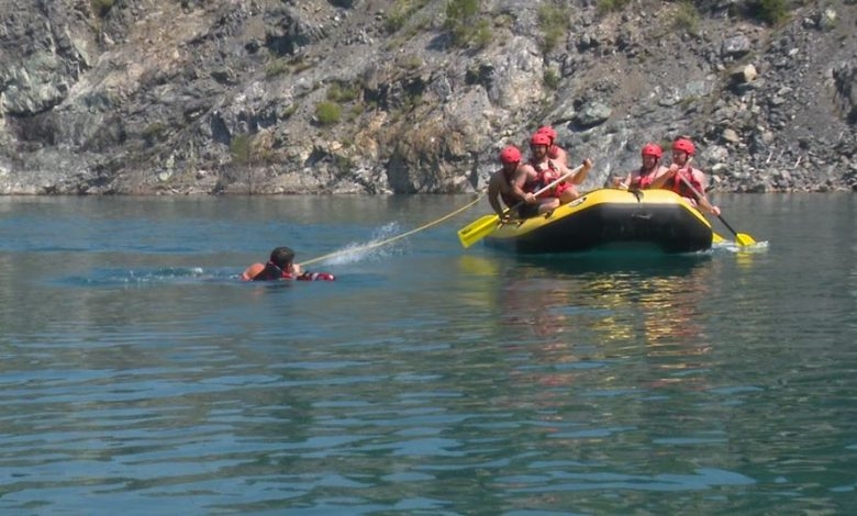 DOBOJ: Održana pokazna vježba spasavanja na vodi (FOTO)