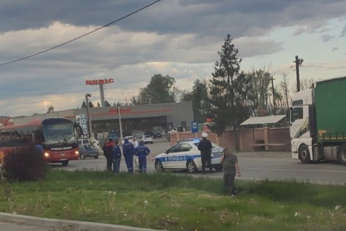 DOBOJ: Žena koju je udario autobus nije ozbiljnije povrijeđena