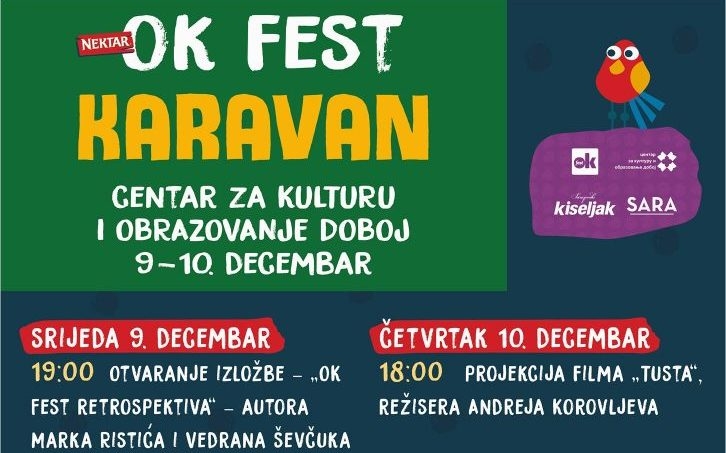DOBOJ: OK Fest karavan u Doboju 9. i 10. decembra