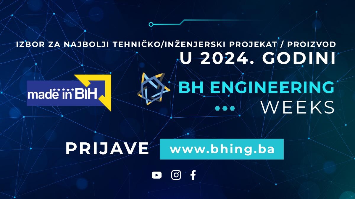 IZBOR NAJBOLJIH "MADE IN BIH" PROJEKATA, PROIZVODA I INOVACIJA ZA 2024. GODINU