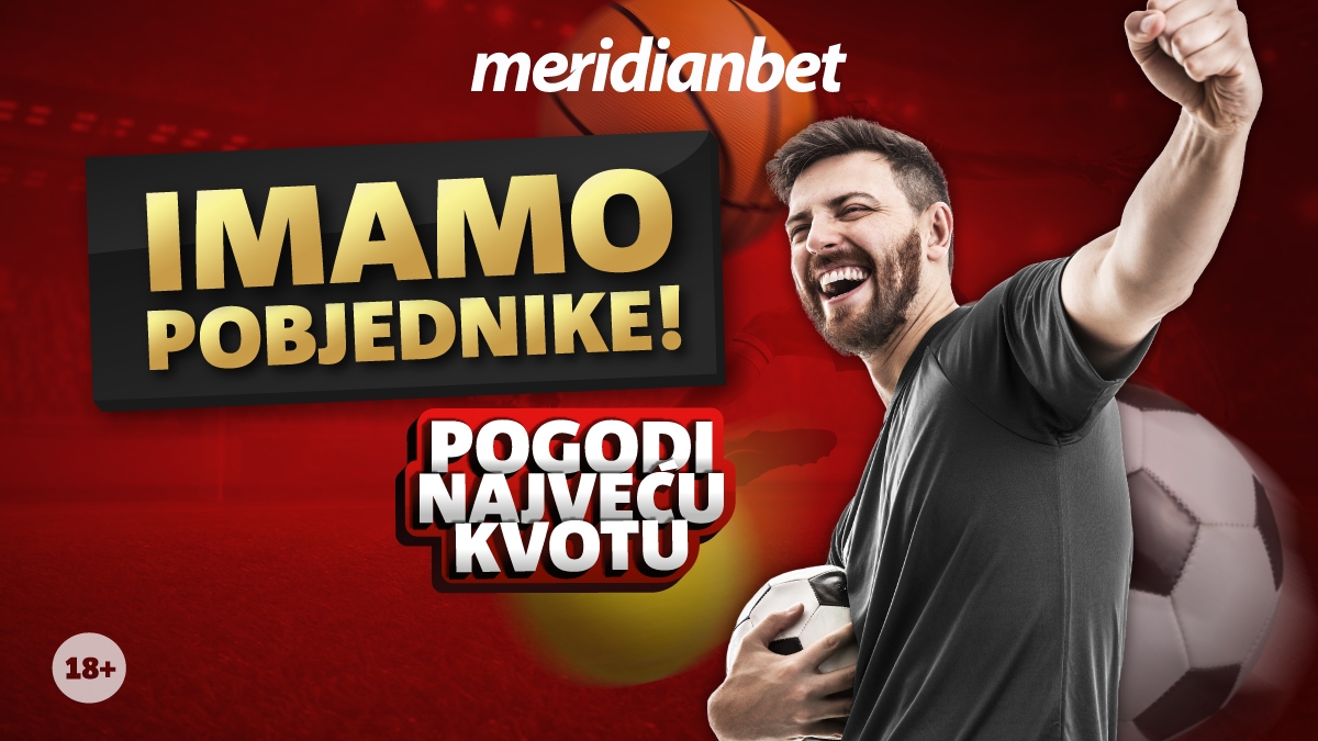 MERIDIANBET OBRADOVAO SVOJE IGRAČE: Ukrstili kvote i osvojili vrijedne poklone