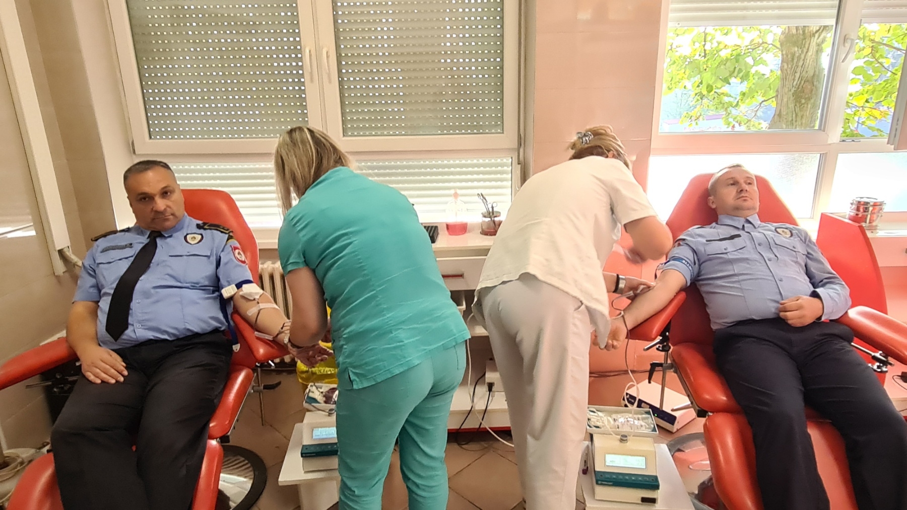 DOBOJ: U trodnevnoj akciji davanja krvi učestvuje 40 policajca