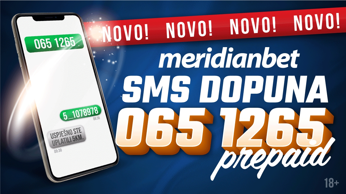 NOVO: Uplati depozit SMS dopunom i uživaj u top ponudi