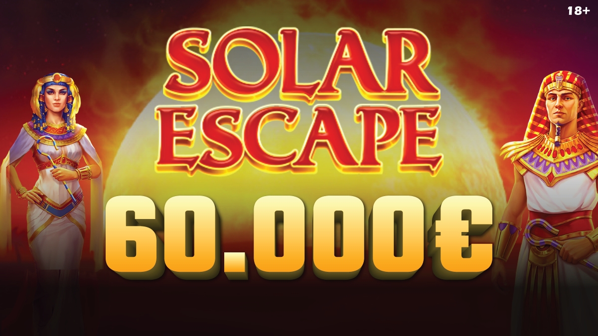 Meridian online kazino: Fenomenalni Solar Escape turnir sa fondom od 60.000 EURA!