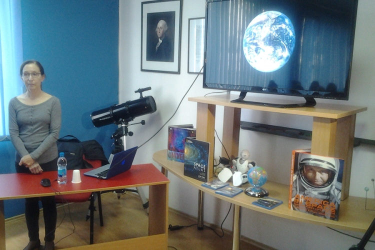 DOBOJ: Održano predavanje astronauta NASE Aarše Ajvins (VIDEO)