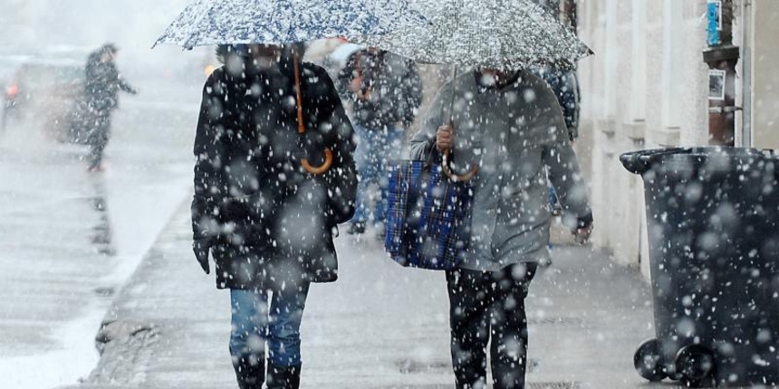 VRIJEME: Popodne kiša, uveče snijeg