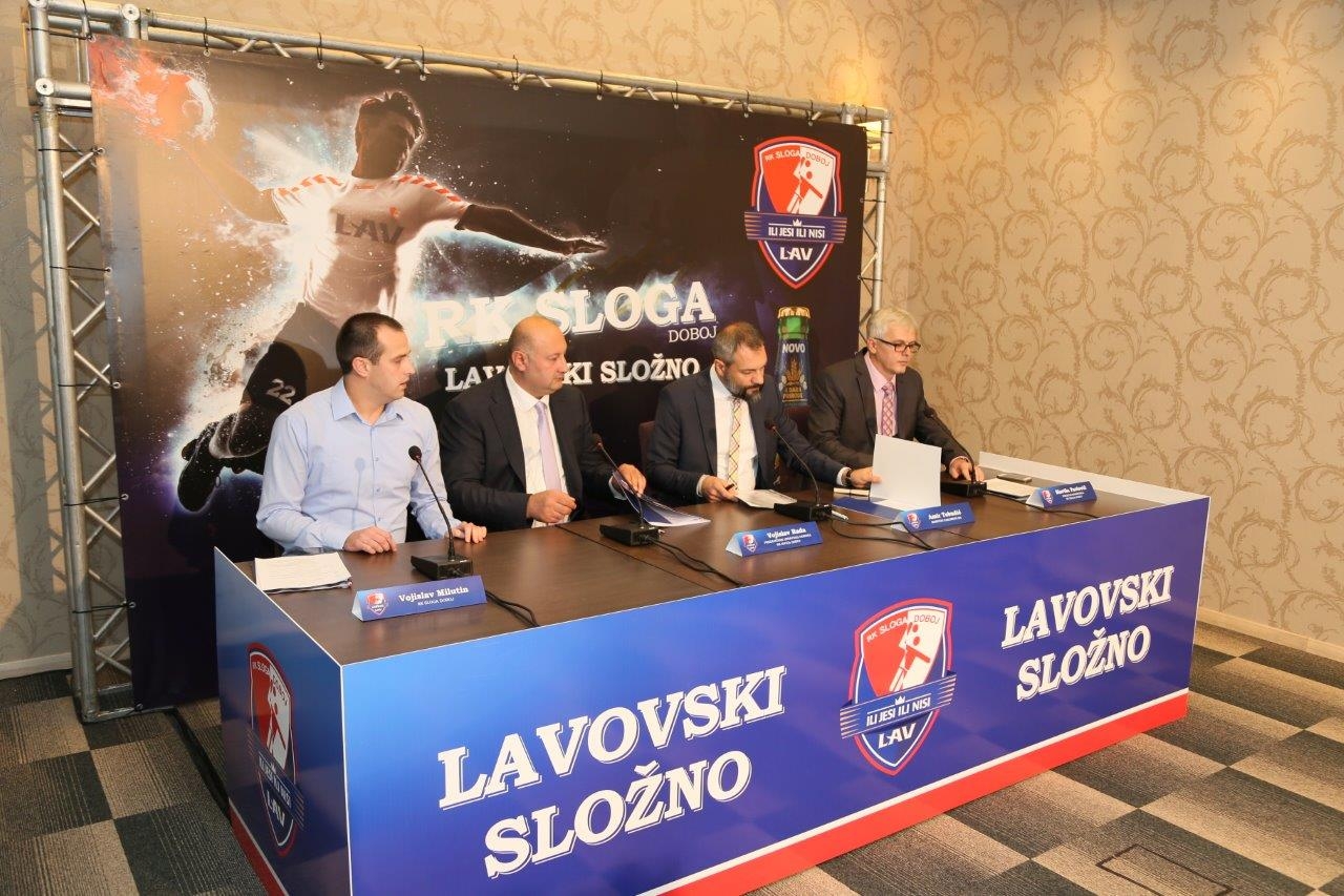DOBOJ: Carlsberg BH novi sponzor RK Sloga (FOTO)
