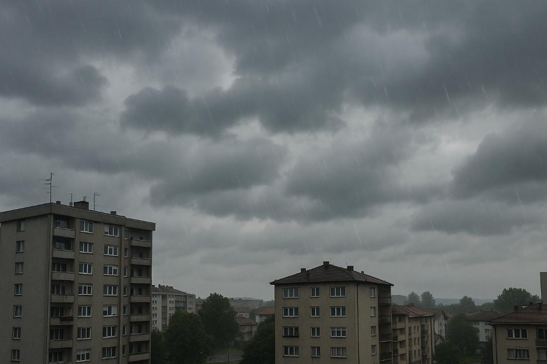 VRIJEME: Oblačno i svježije, povremeni pljuskovi tokom dana