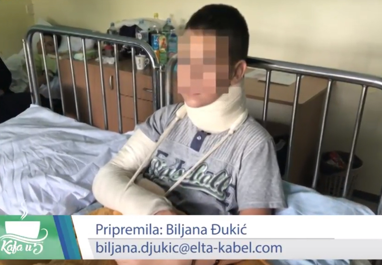 DOBOJ: Kafa u 5 - Pretučeni dječak (VIDEO)