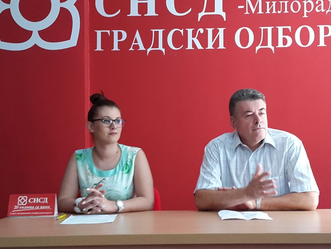 DOBOJ: Reagovanje povodom natpisa o incidentu u Majevcu