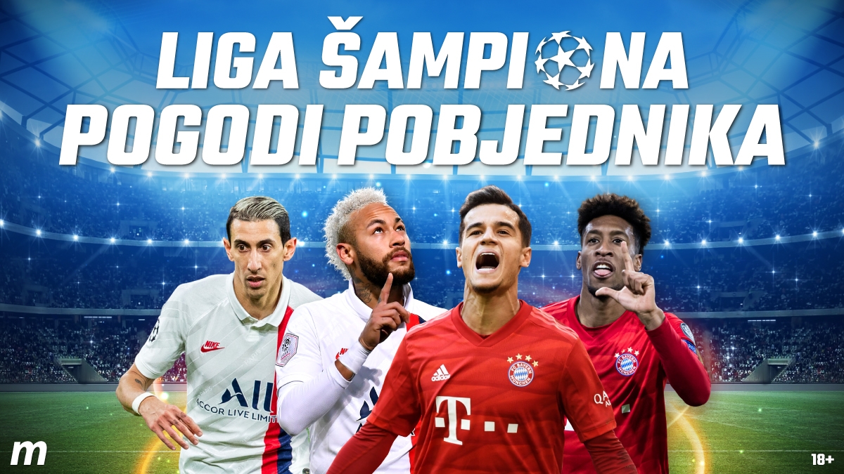 MERIDIANBET: Ko je novi prvak Lige šampiona?