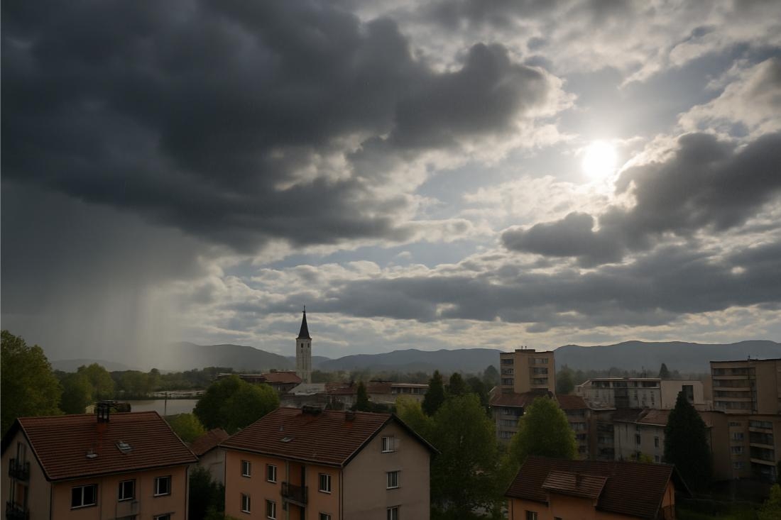 VRIJEME: Danas pretežno oblačno, moguće i kratkotrajne padavine