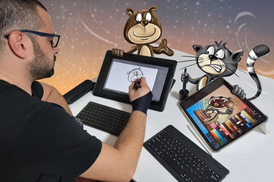 SIZIF DJECU UČI LIJEPOM PONAŠANJU Bojan Jokanović iz Doboja priprema ilustrovani bonton (FOTO)