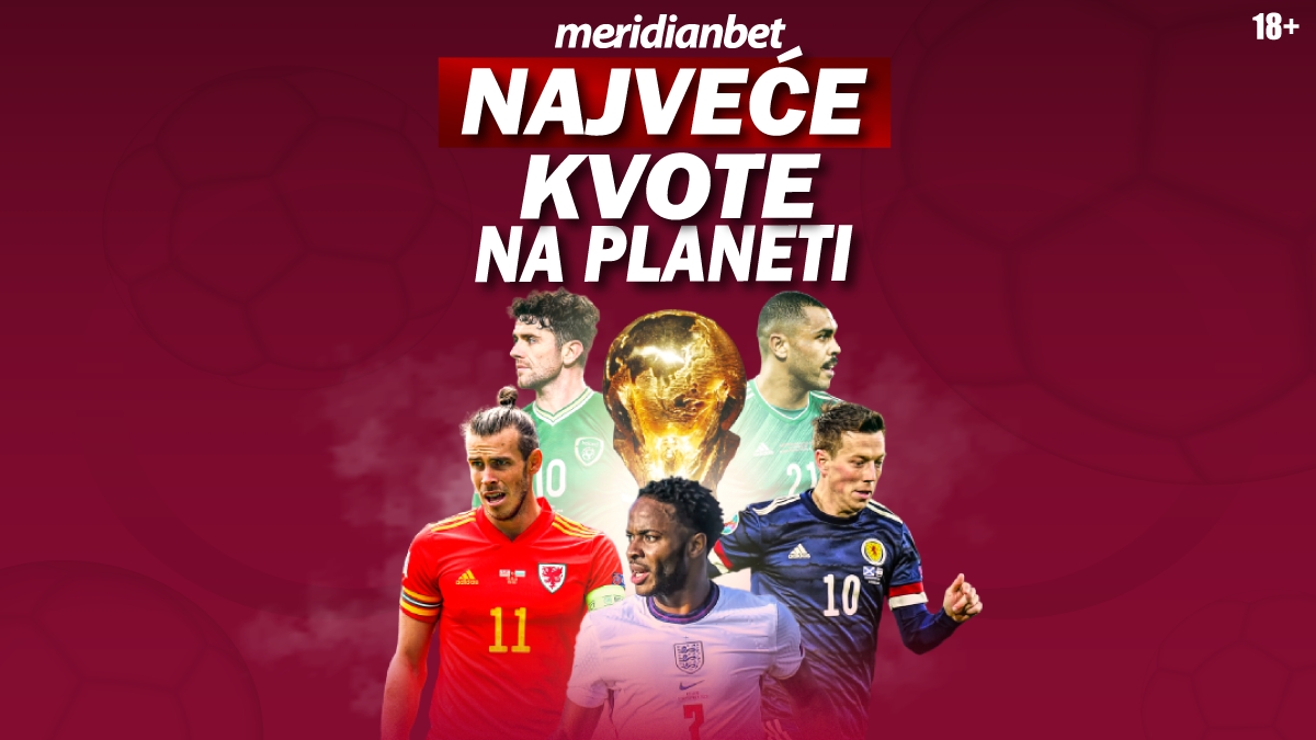 OBOREN REKORD! Meridian najveće kvote na planeti: TURSKA 2.30, HRVATSKA 3.70!