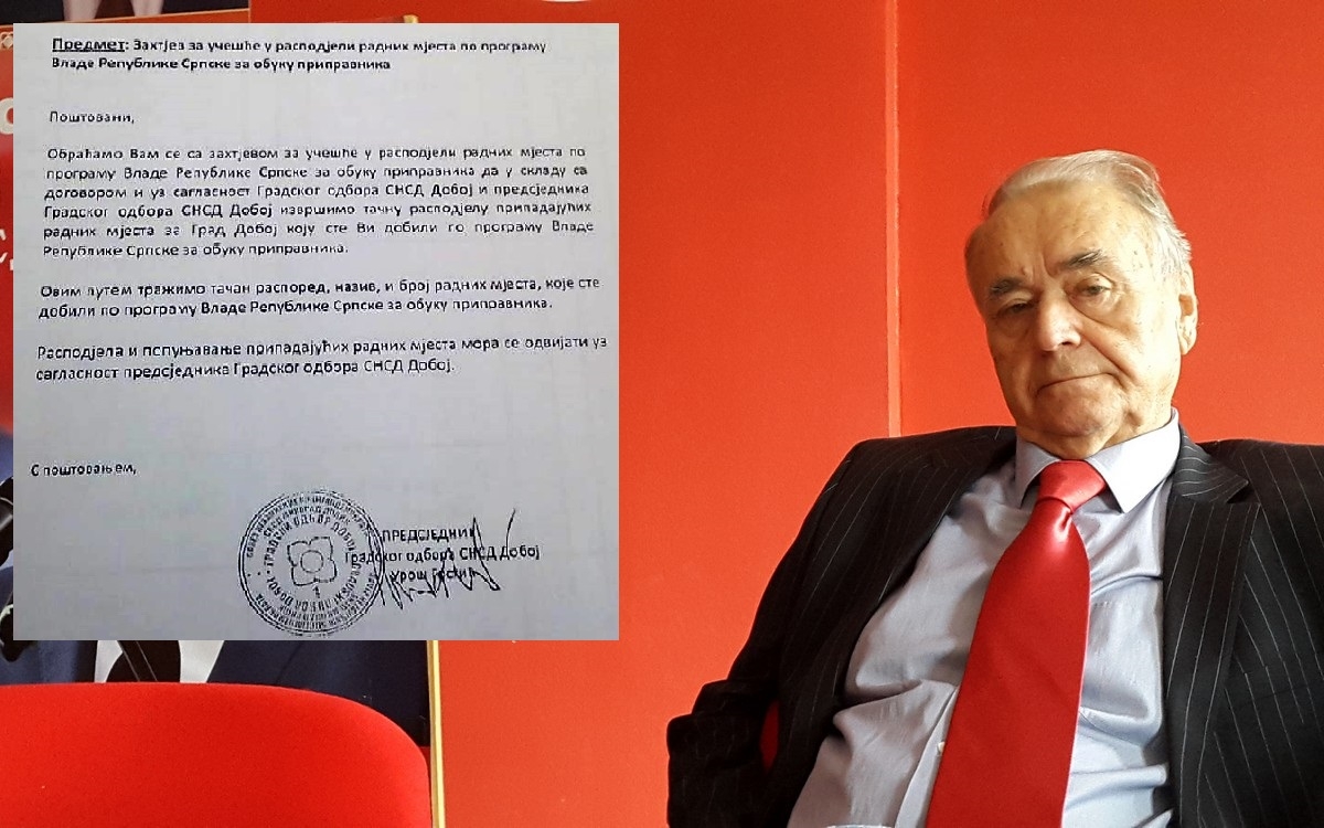 DOBOJ: Uroš Gostić upravlja Zavodom za zapošljavanje