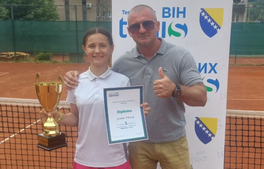 JOŠ JEDAN MEĐUNARODNI USPJEH! Sara Tripić u finalu U12 Tennis Europe turnira u Banjoj Luci