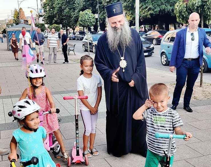 DOBOJ: Patrijarh srpski služi liturgiju povodom slave grada