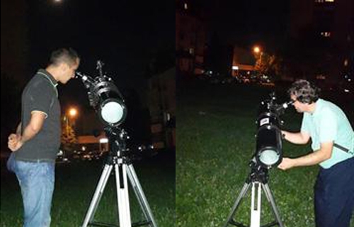 DOBOJ: Organizovano astrološko osmatranje nebeskih tijela