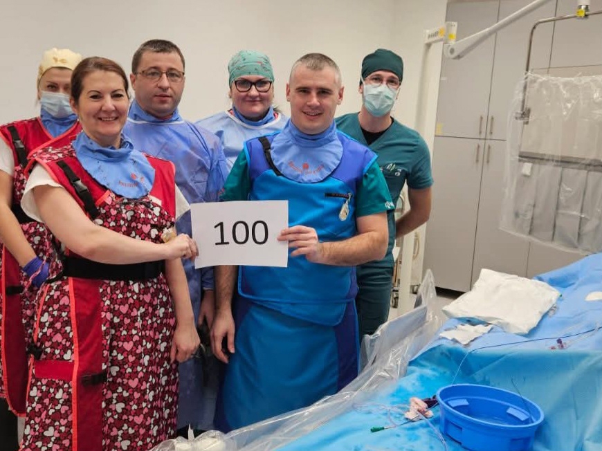 BOLNICA DOBOJ: U angio-sali zbrinut stoti pacijent