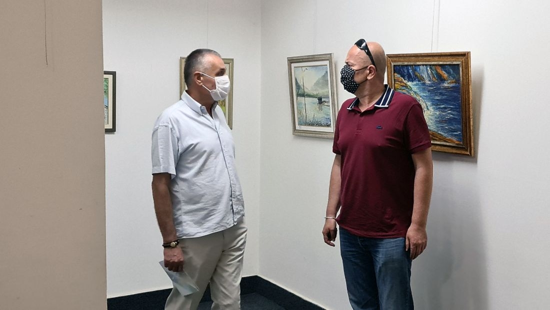 DOBOJ: Otvorena izložba radova “Sve naše rijeke”