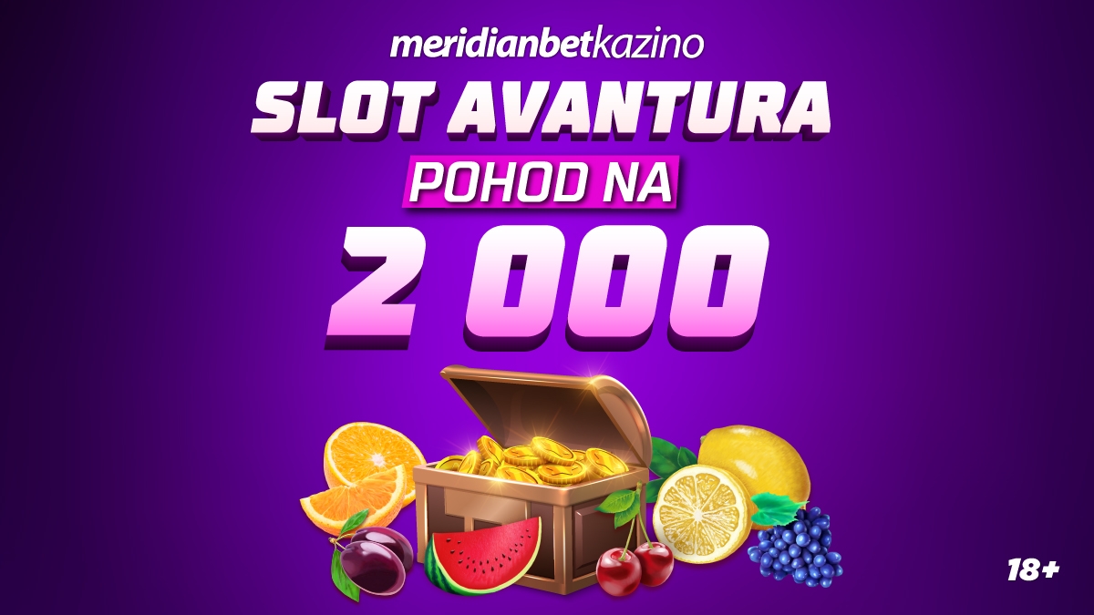 Meridian Online Kazino predstavlja Slot Avanturu!