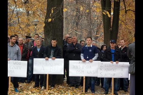 Radnici ŽRS neće odustati od svojih prava