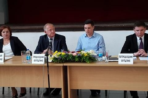 DOBOJ: Ambasadoru SAD u BiH Morin Kormak Plaketa grada