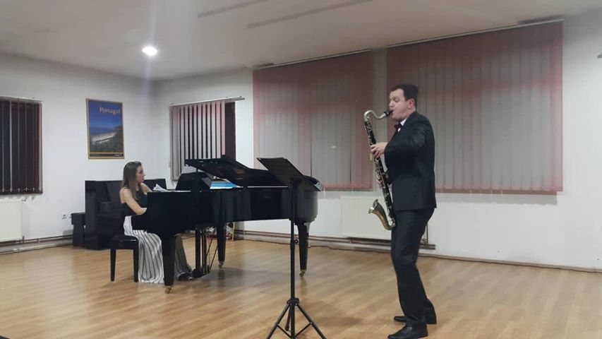 DOBOJ: Koncert klarineta i klavira u Muzičkoj školi (FOTO)