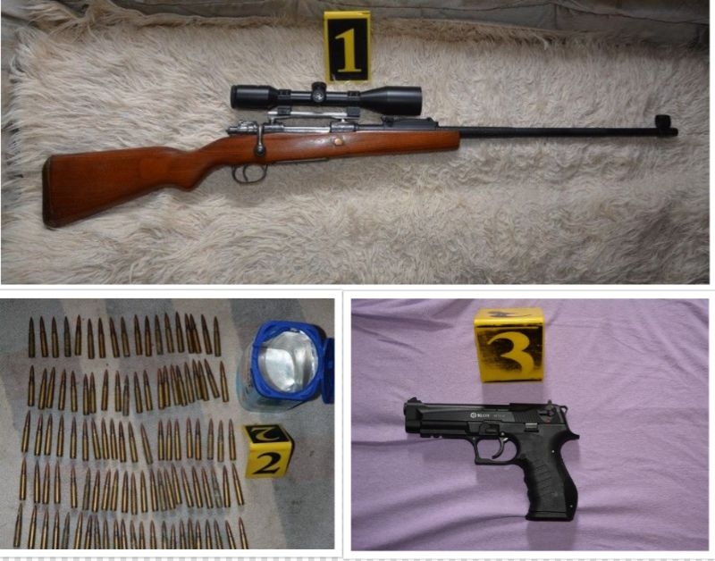 DOBOJ: U pretresu pronađeno vojno naoružanje i municija