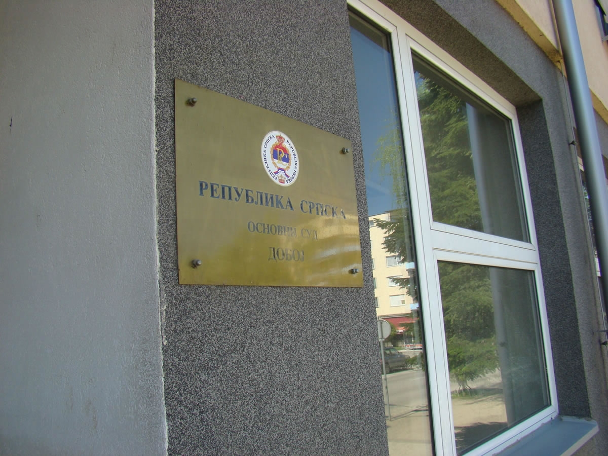 DOBOJ: Nema pritisaka na rad Osnovnog suda