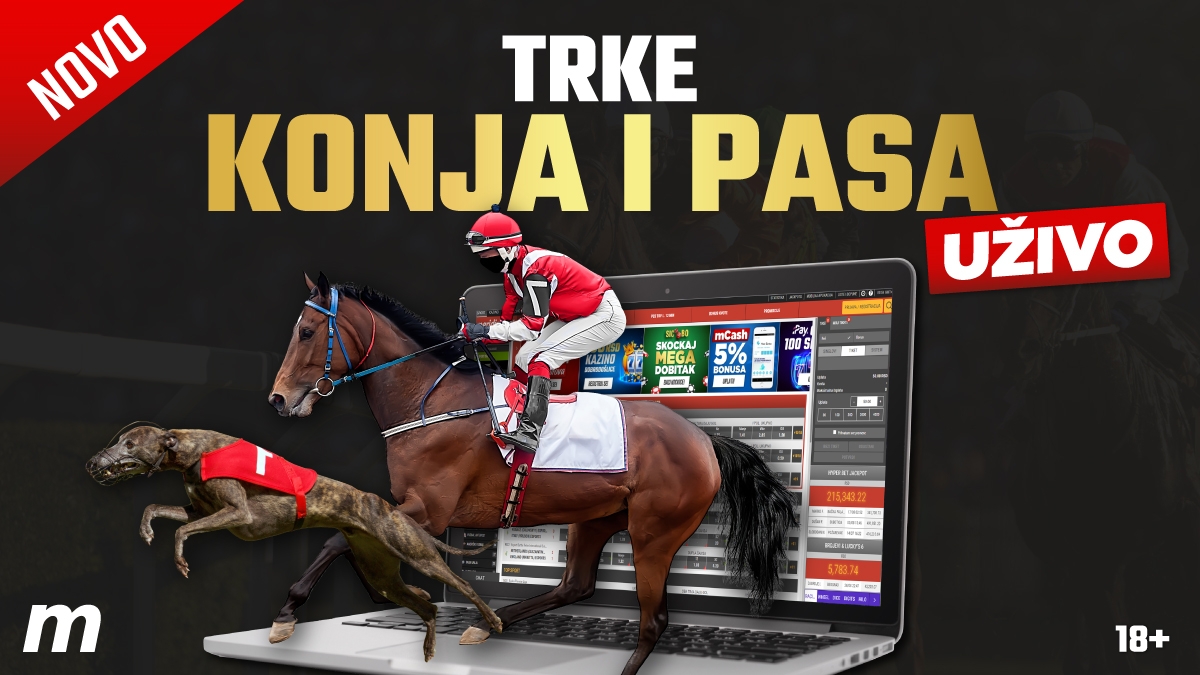 SVJETSKI HIT: Trke pasa i konja UŽIVO, sa NAJJAČIM kvotama i bonusima samo u Meridianu!