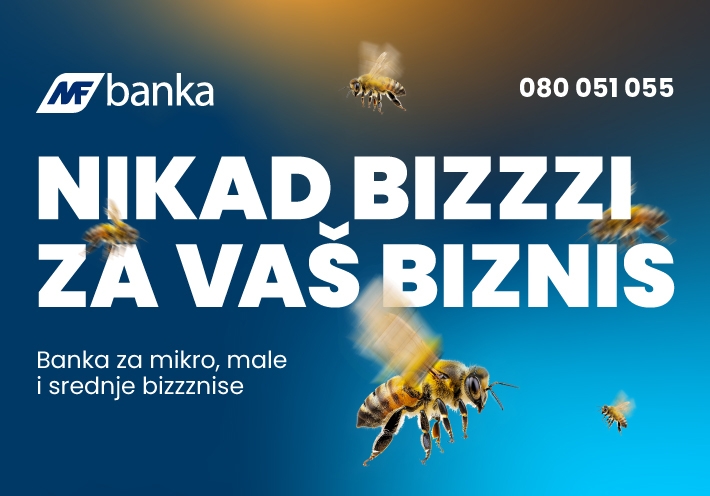 Nikad BIZZZI za vaš biznis: MF banka preduzetnike stavlja na prvo mjesto