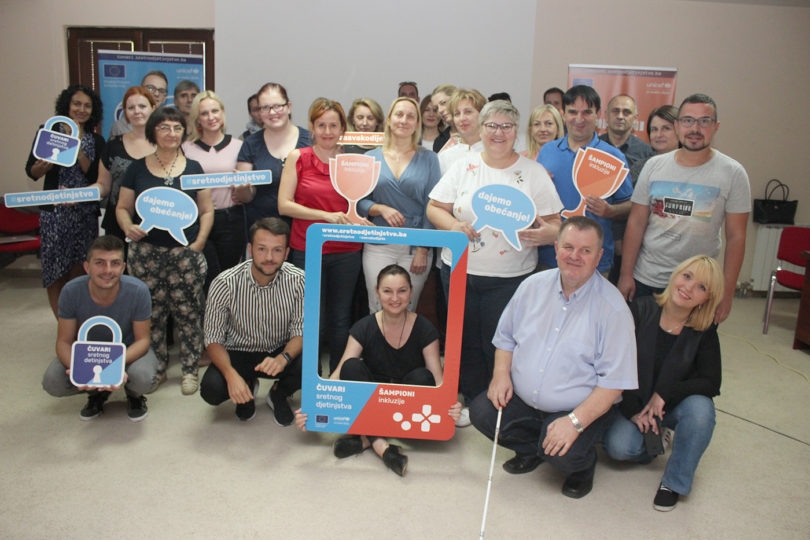 UNICEF I EU POZIVAJU: Pridružite se kampanji i na web platformi potpišite obećanje za sretno djetinjstvo za svako dijete u BiH
