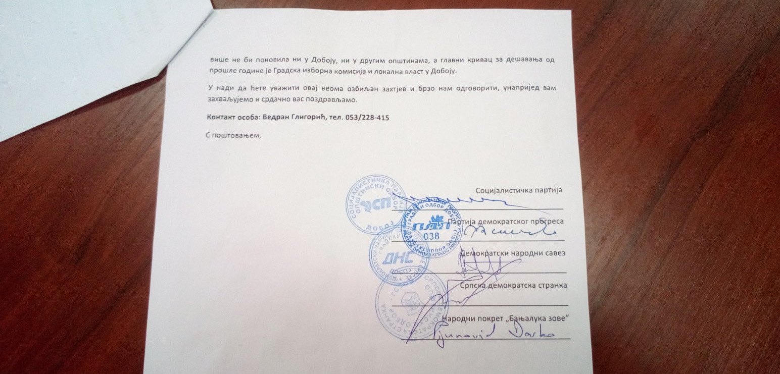 DOBOJSKI INFO PITA POLICIJU: Da li su članovi "Obrenove grupe" građani prvog, a svi ostali, drugog reda?