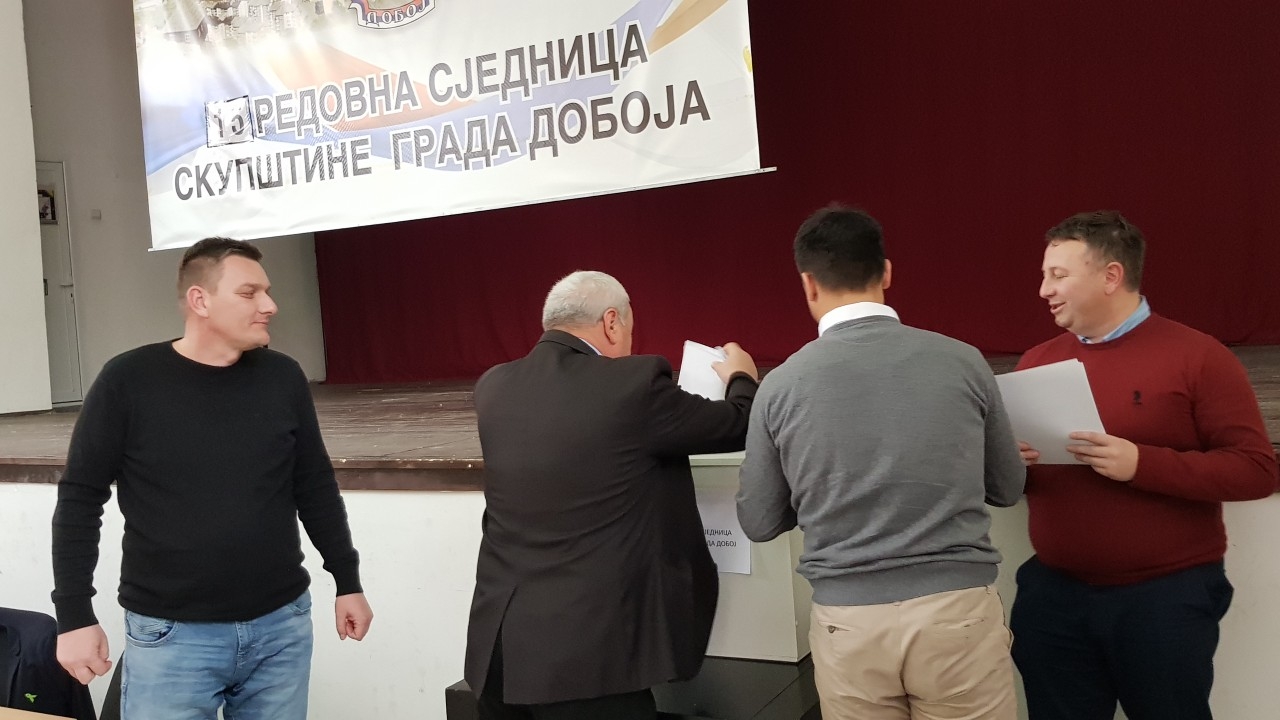 DOBOJ: Skupština izabrala Borisa Jerinića za zamjenika gradonačelnika