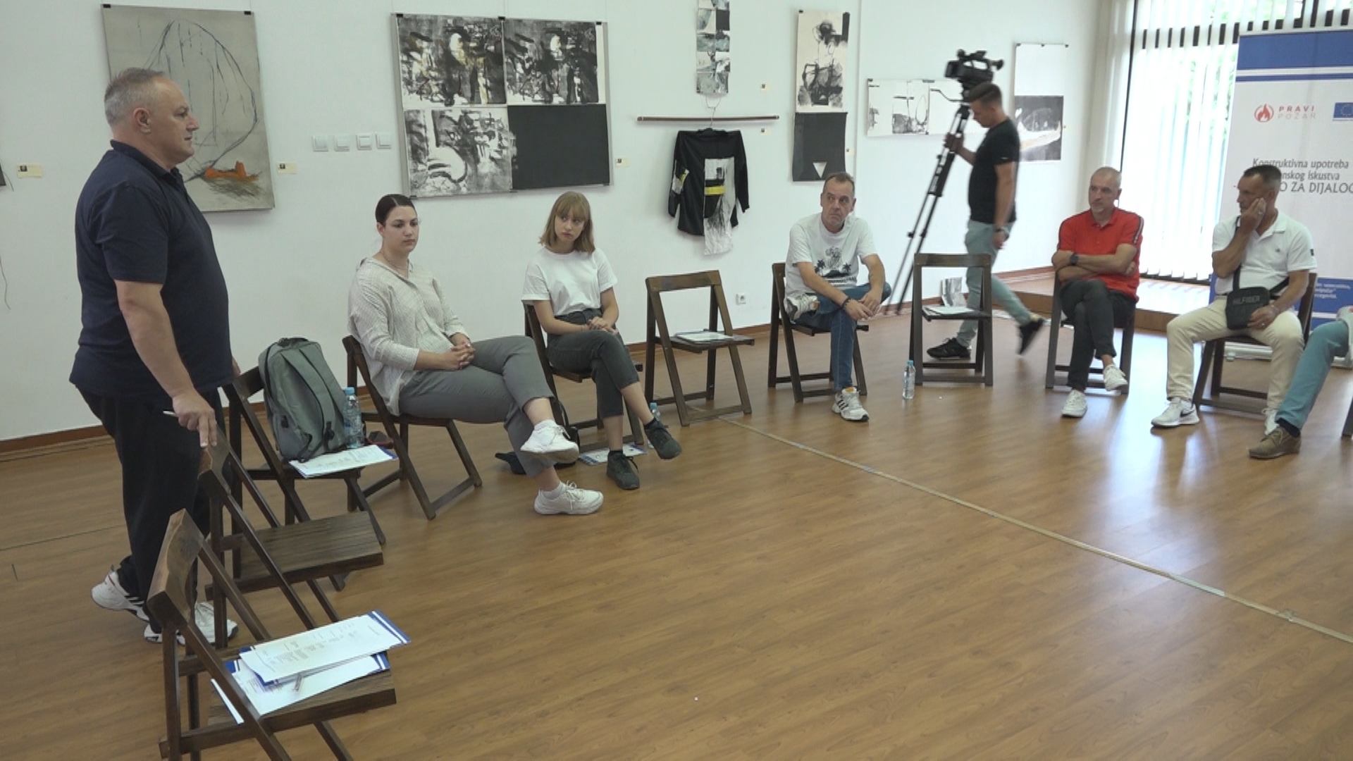 DOBOJ: Dijaloška radionica  "Zajedno za dijalog - veterani i mladi"