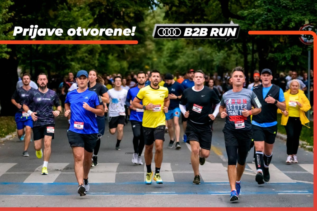 AUDI B2B RUN  2022.: Otvorene prijave za 5. izdanje najvećeg poslovno-sportskog događaja  u BiH