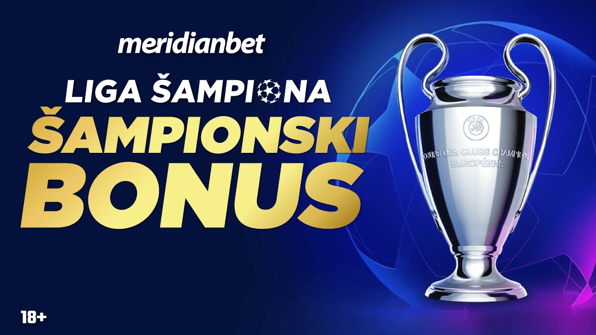 MERIDIANBET: POKLON OD 1O KM BEZ USLOVA! Zvuči nerealno? Ne, u Meridianu!