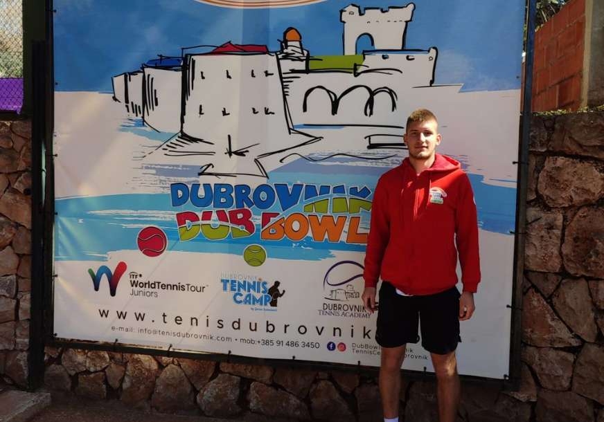 NOVI ATP BOD Andrej Nedić uspješan na startu turnira u Dubrovniku