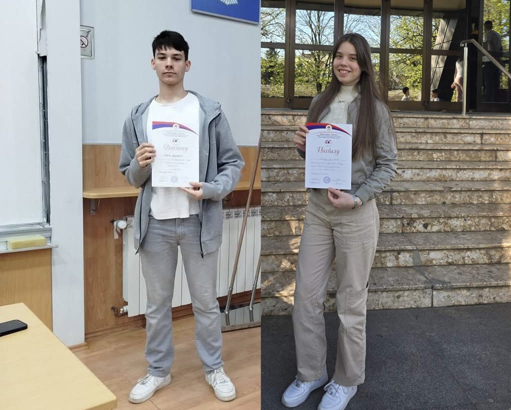 DOBOJ PONOSAN: Dva gimnazijalca predstavljaju svoj grad na državnom takmičenju iz matematike i informatike