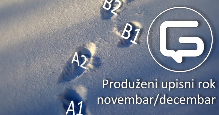 Produžen upisni rok novembar/decembar u Glossa-centru Doboj