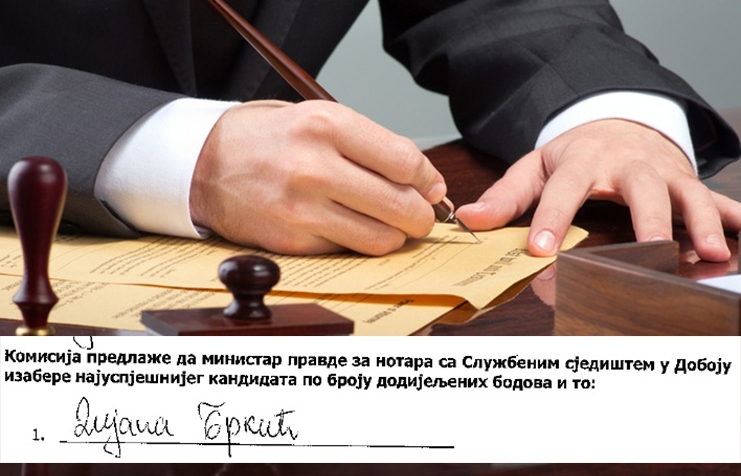 DOBOJ: Dijana Brkić novi notar u gradu