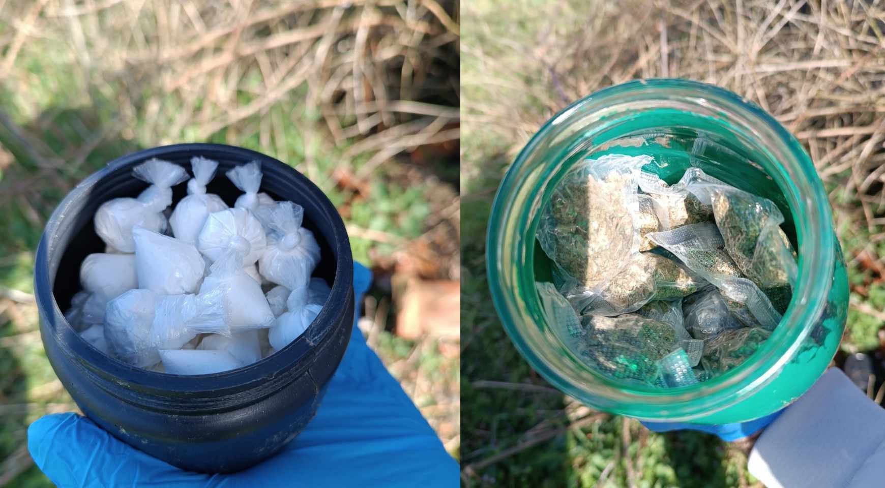 DOBOJ: Pronađena veća količina "trave" i "spida" u Petrovu (FOTO)