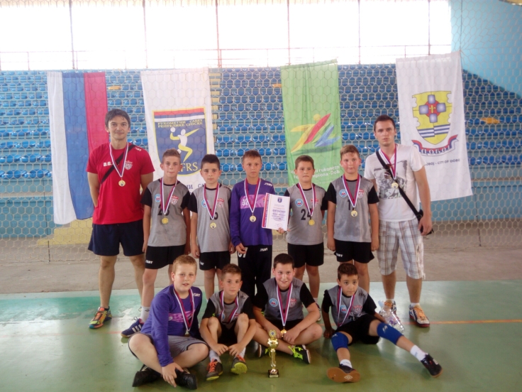 DOBOJ: Rukometaši "Kozare" pobjednici prvenstva Srpske u mini rukometu