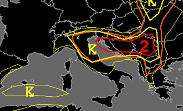 VRIJEME: Drugi stepen upozorenja - stiže jako nevrijeme