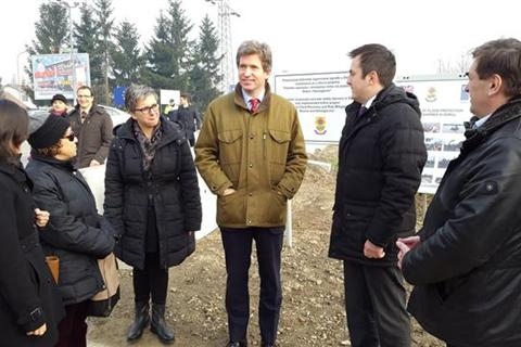 DOBOJ: Završena izgradnja betonske ograde uz rijeku Bosnu