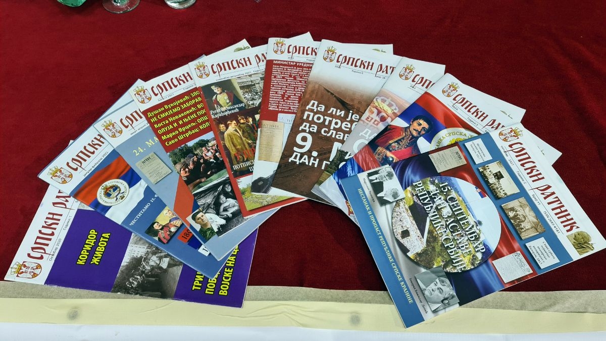 DOBOJ: Promovisan časopis "Srpski ratnik"